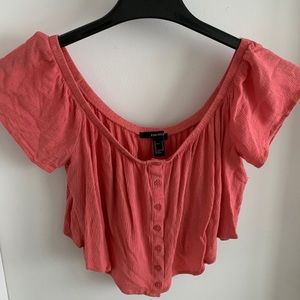 Off the shoulder summer top